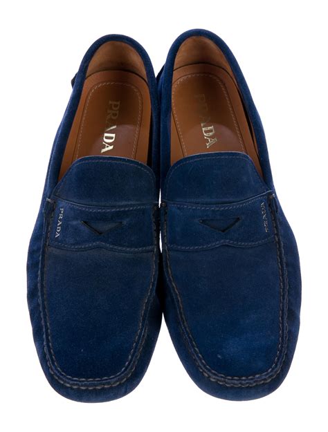 Prada penny loafers